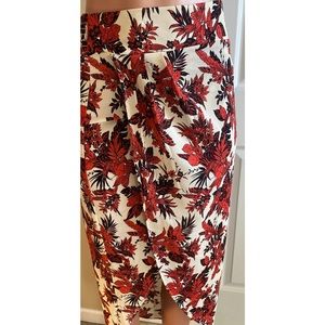 Anthropologie Braeve floral print skirt size small